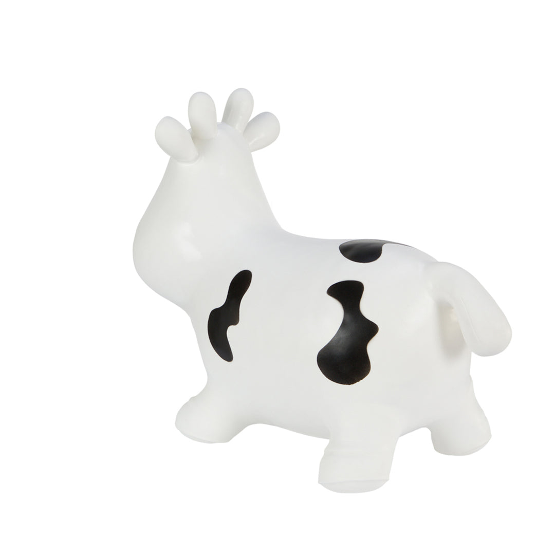 Maglione Hoppimals in gomma bianco mucca - divertimento enorme e unico nel saltare
