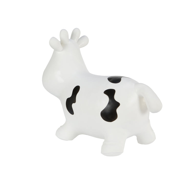 Maglione Hoppimals in gomma bianco mucca - divertimento enorme e unico nel saltare