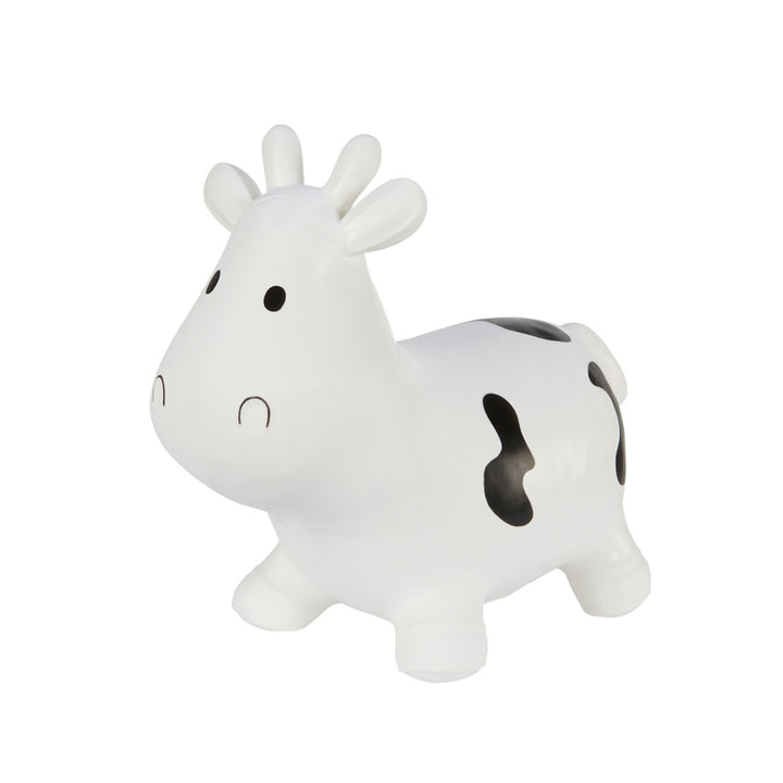 Maglione Hoppimals in gomma bianco mucca - divertimento enorme e unico nel saltare