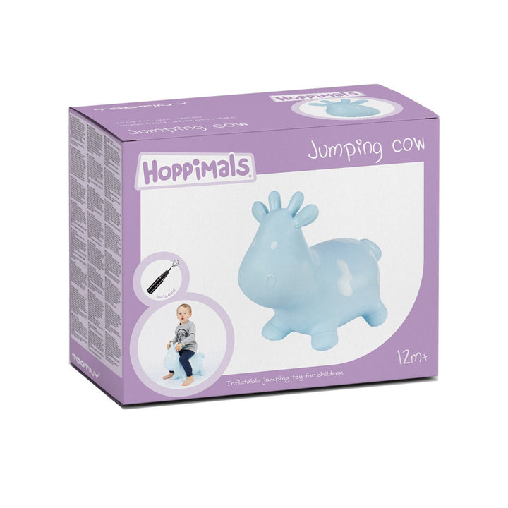 Il maglione Hoppimals in gomma blu fondente - un divertimento enorme e unico nel saltare