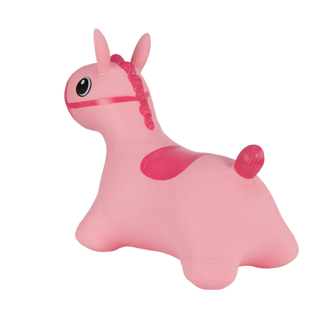 Salterino rosa Hoppimals cavallo rosa - un divertimento enorme e unico nel saltare