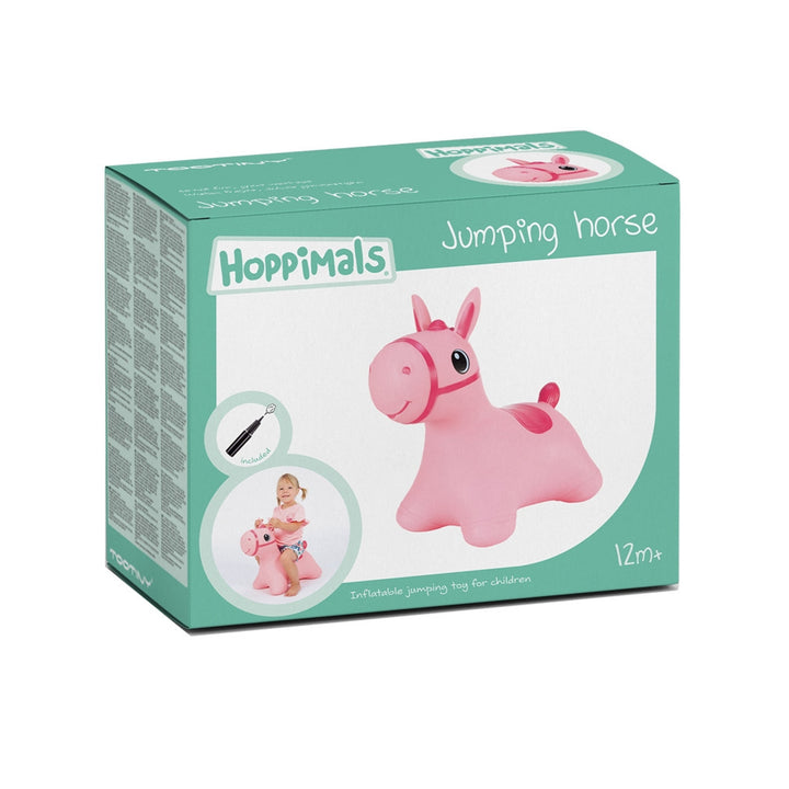 Salterino rosa Hoppimals cavallo rosa - un divertimento enorme e unico nel saltare