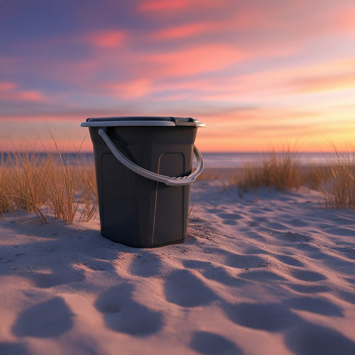 Secchio Turistico Toilette Bagno Campeggio Camping WC Portatile Greenblue