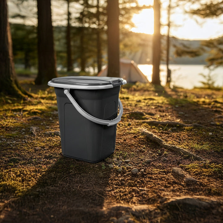 Secchio Turistico Toilette Bagno Campeggio Camping WC Portatile Greenblue