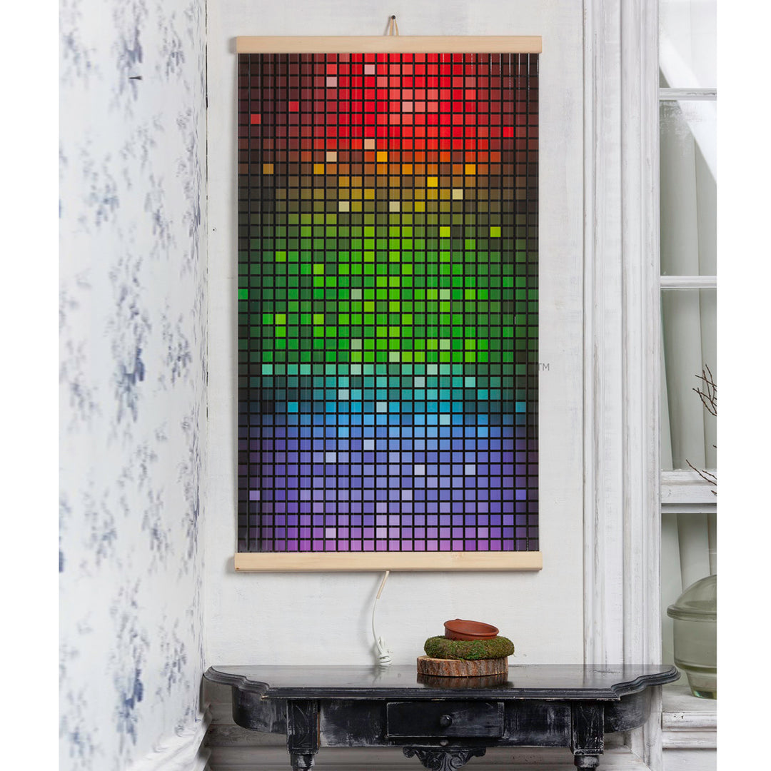 Riscaldatore a infrarossi - pannello riscaldante flessibile 430W TRIO modello 4 mosaico, dimensioni 100x57cm con regolatore
