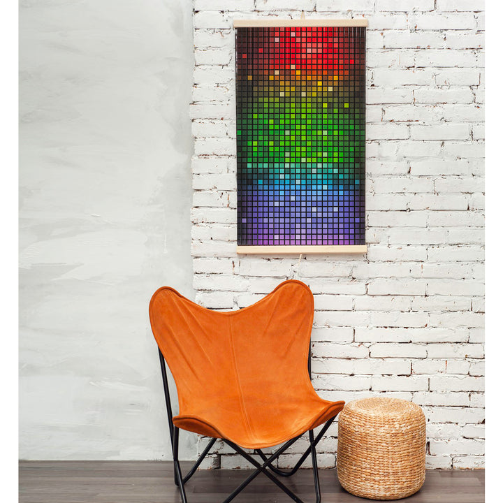 Riscaldatore a infrarossi - pannello riscaldante flessibile 430W TRIO modello 4 mosaico, dimensioni 100x57cm con regolatore
