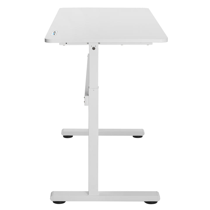 Scrivania manuale regolabile in altezza Ergo Office, max 40 kg, altezza massima 117 cm, con piano di lavoro sit/stand, ER-401 W