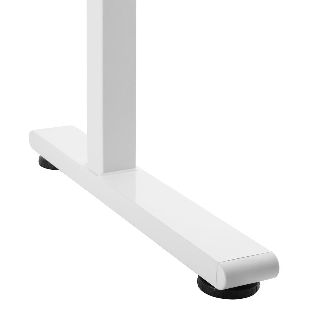 Scrivania manuale regolabile in altezza Ergo Office, max 40 kg, altezza massima 117 cm, con piano di lavoro sit/stand, ER-401 W