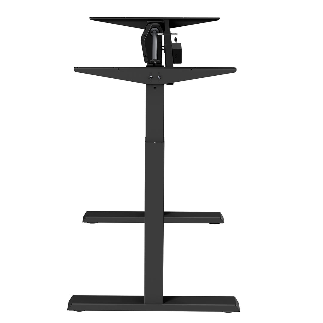 Ergo Office ER-403B Telaio dell scrivania regolazione elettrica dell'altezza, max. 123 cm, peso massimo 70 kg, senza piano d'appoggio, nero