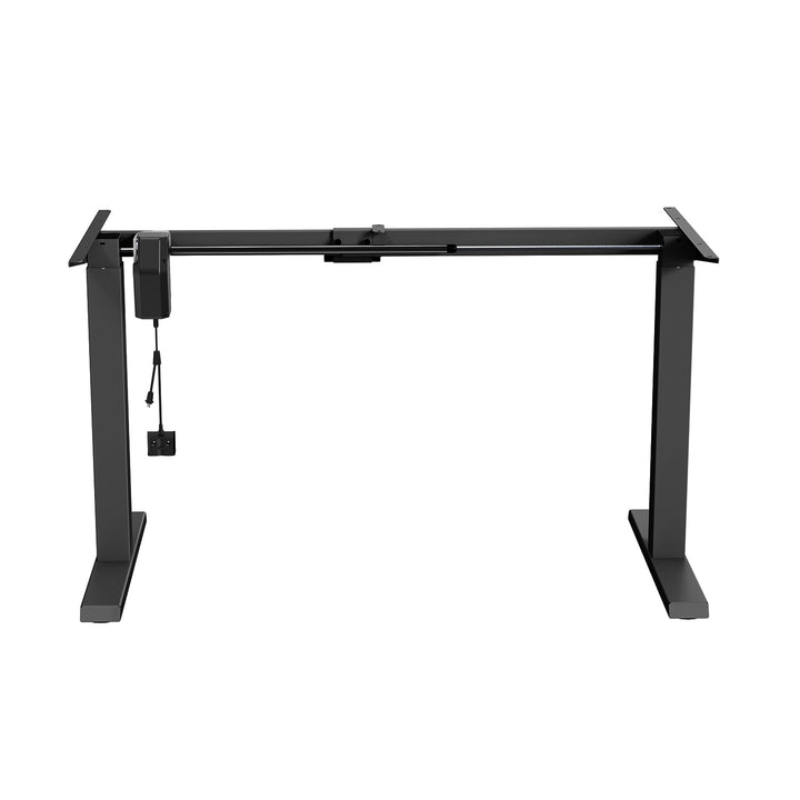 Ergo Office ER-403B Telaio dell scrivania regolazione elettrica dell'altezza, max. 123 cm, peso massimo 70 kg, senza piano d'appoggio, nero