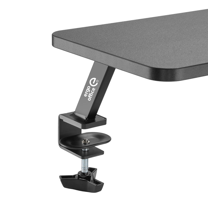 Ergo Office ER-409 Supporto per monitor 13"~32" fino a max. 20kg Ripiano da tavolo 100x26cm Mensola Supporto da tavolo