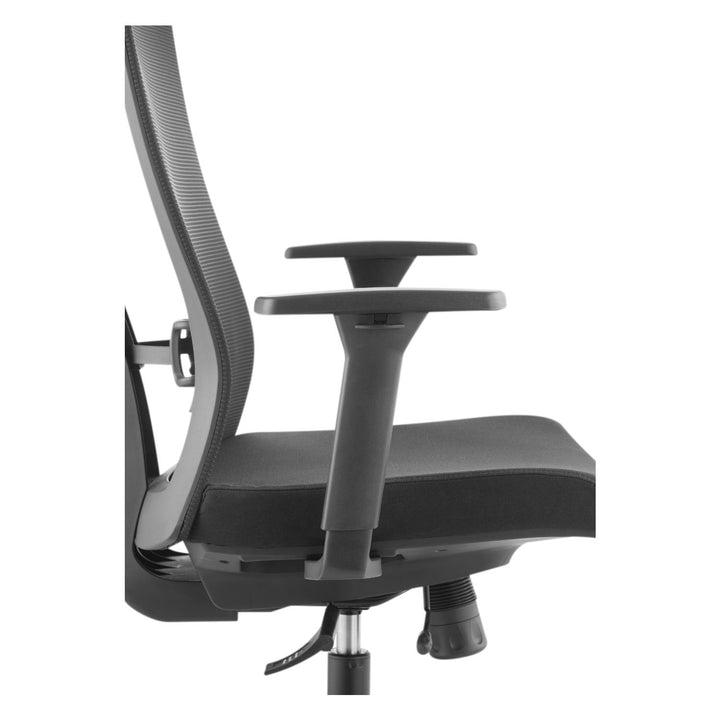 Sedia da ufficio ergonomica con ruote e supporto lombare, sedia girevole, regolabile in altezza, funzione di inclinazione dello schienale Sedia da scrivania,carico massimo 150 kg