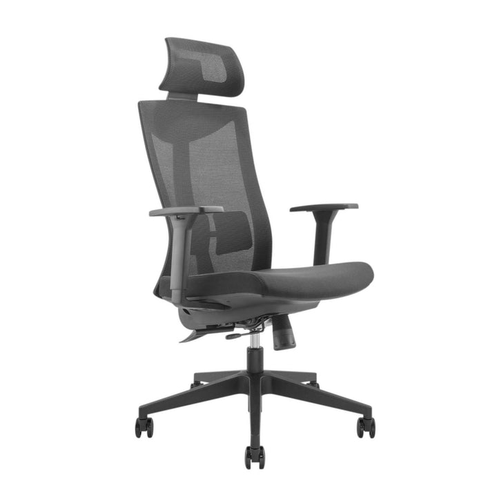 Sedia da ufficio ergonomica con ruote e supporto lombare, sedia girevole, regolabile in altezza, funzione di inclinazione dello schienale Sedia da scrivania,carico massimo 150 kg