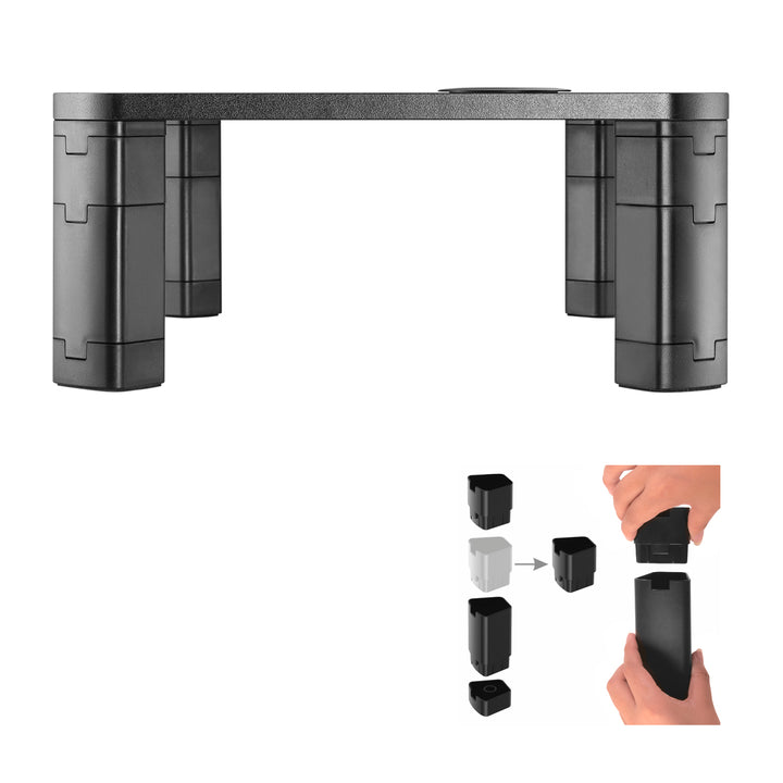 Ergo Office ER-415 Supporto per schermo regolabile in altezza in 3 stadi