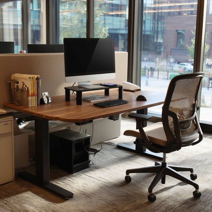 Ergo Office ER-415 Supporto per schermo regolabile in altezza in 3 stadi