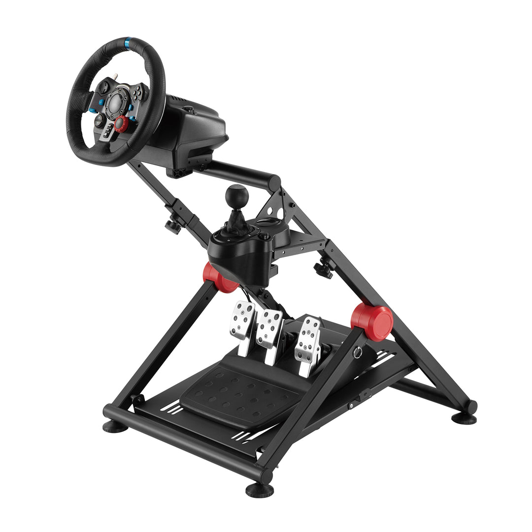 Supporto per volante pieghevole simulatore di corsa simulatore di corsa  da gioco  fino a 20 kg Pieghevole e regolabile