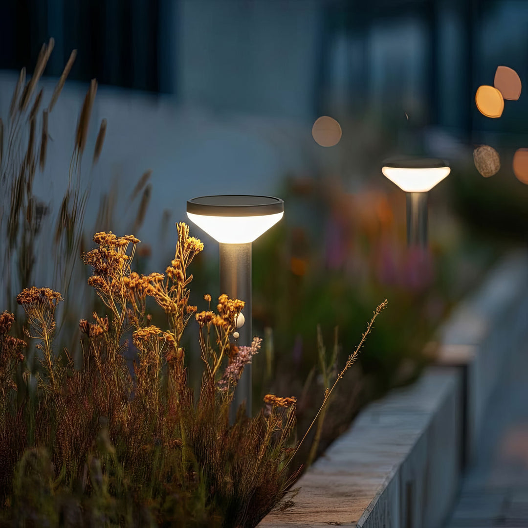 Maclean  MCE465 B Lampada solare LED da Incasso con sensore di movimento e sensore crepuscolare 3 Modalità di Funzionamento