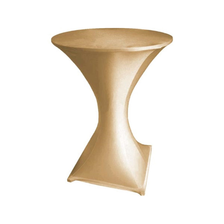 Tovaglia da cocktail color champagne 80x100 cm Perel