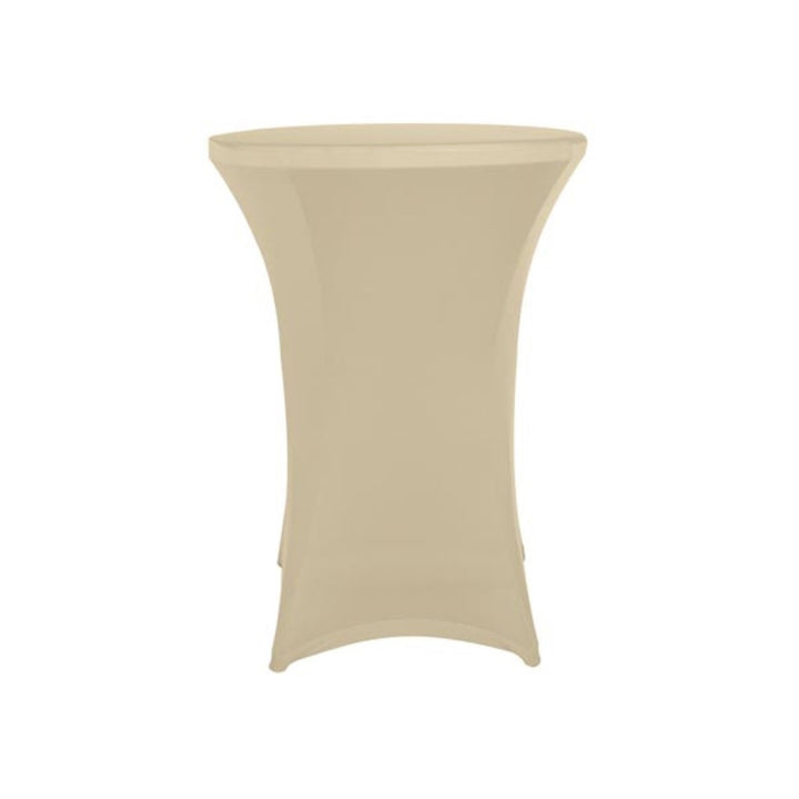 Tovaglia da cocktail color champagne 80x100 cm Perel