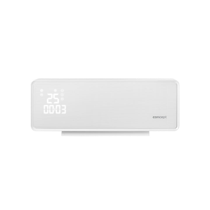 Riscaldatore a parete Concept QH4000 in ceramica bianca più telecomando
