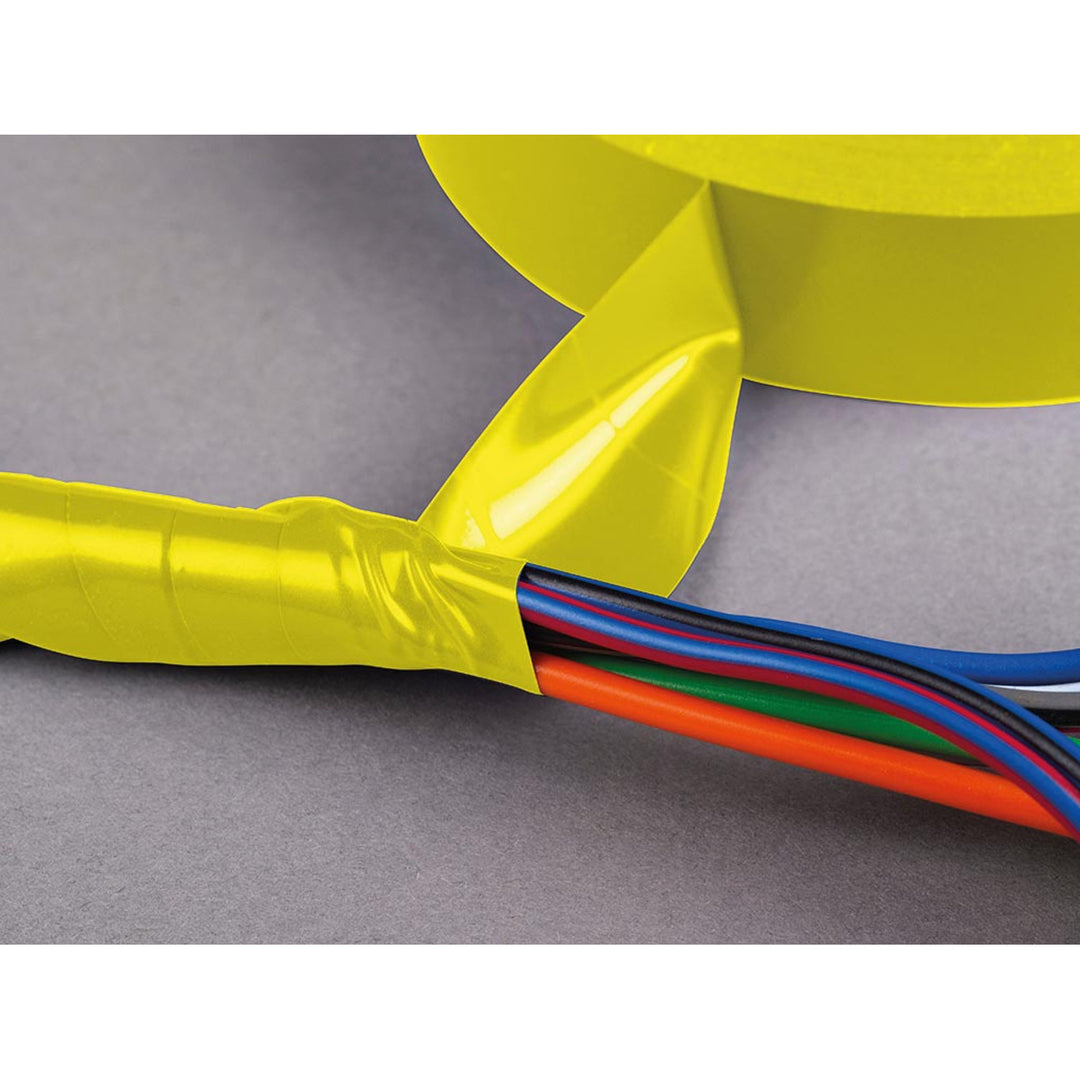 Nitto nastro isolante professionale in PVC giallo 19mm x 20m
