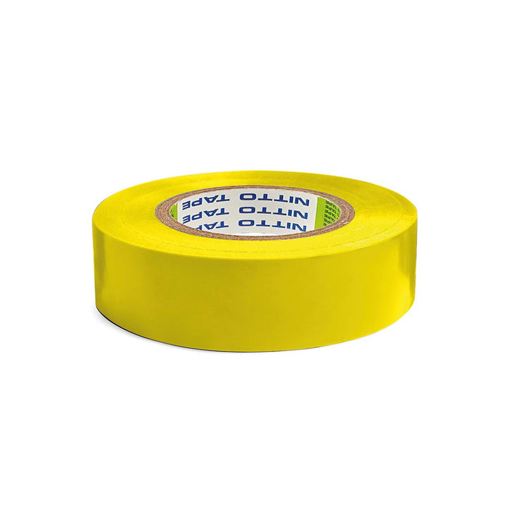Nitto nastro isolante professionale in PVC giallo 19mm x 20m
