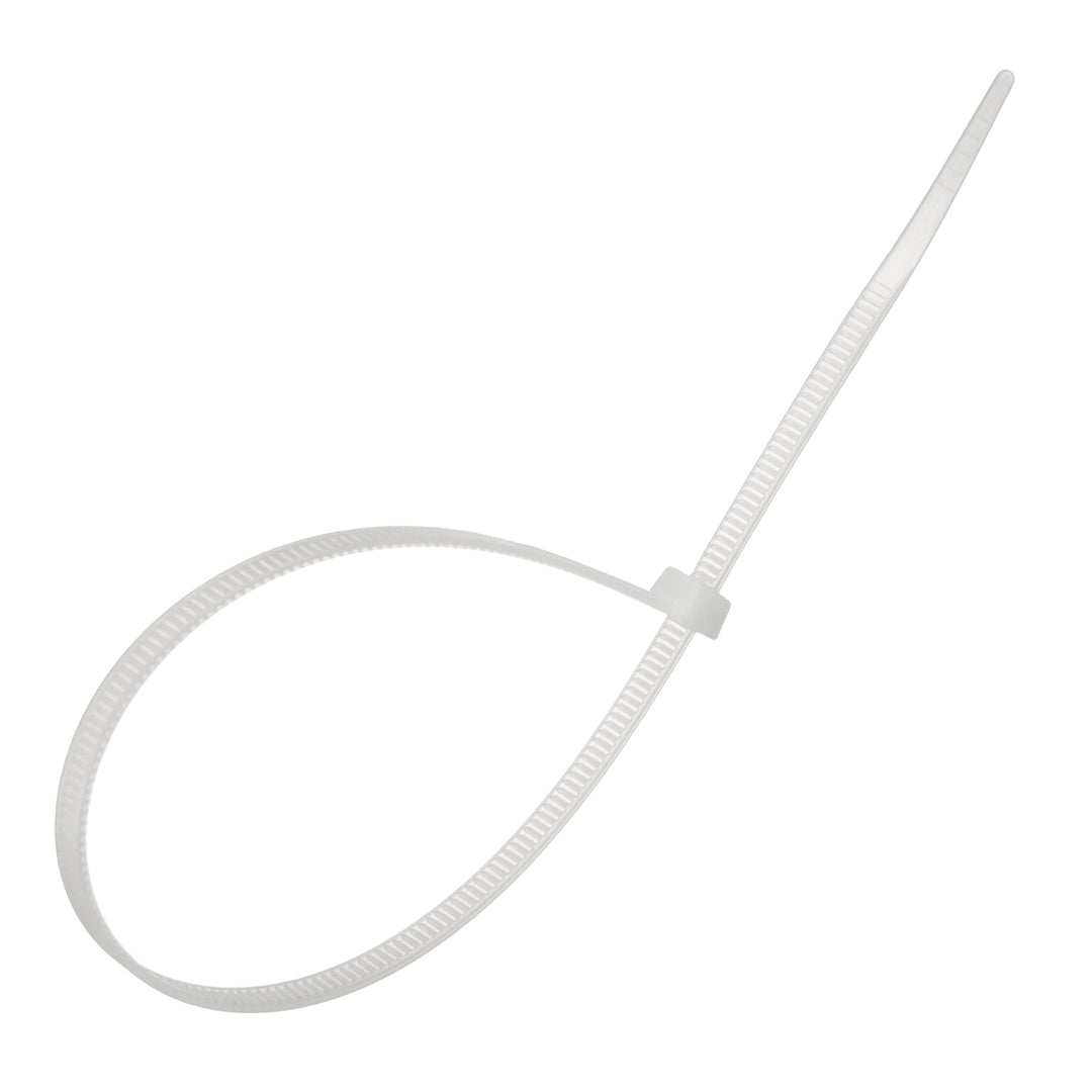 Fascette (100 pz) Maclean MCTV-465 W - bianco, 4,8x300 mm, resistente ai raggi UV, temperatura di utilizzo - 40 +85 gradi C.