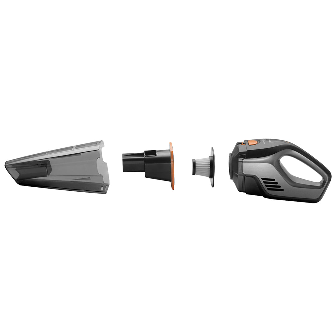 Concept Wet & Dry Riser Pet 11.1V  Aspirapolvere portatile  Spazzola per peli animali a secco e umido senza fili 2200 mAh Filtro HEPA