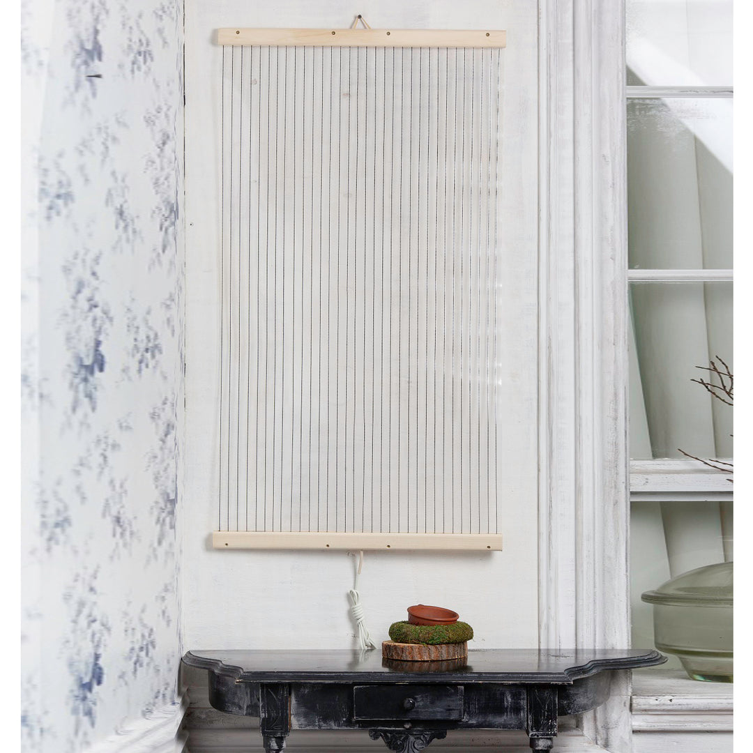 Riscaldatore a infrarossi - pannello riscaldante flessibile 430W TRIO design 14 trasparente, dimensioni 100x57cm con regolatore