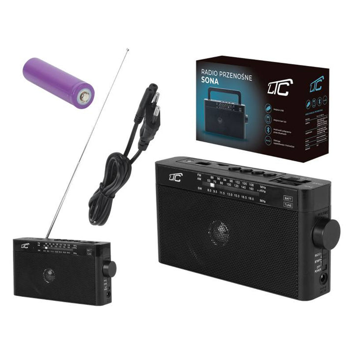Radio portatile Bluetooth LTC Retro Sona: soluzioni moderne in un alloggiamento retrò