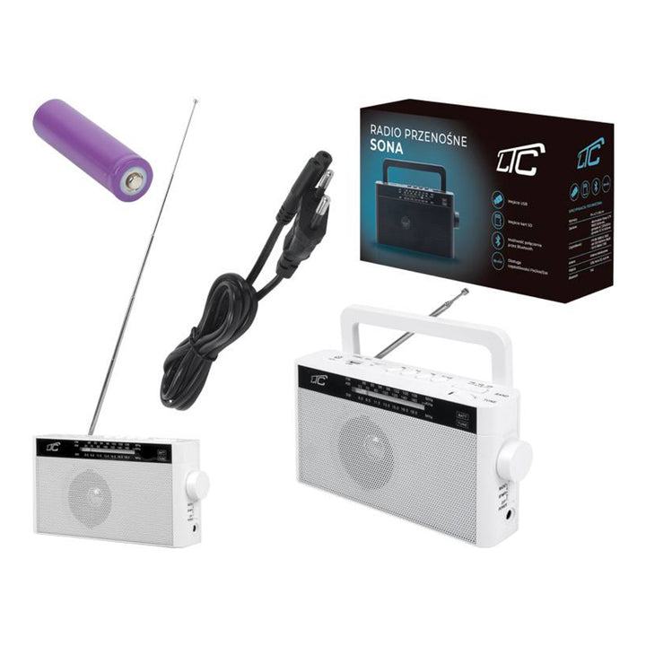 Radio portatile Bluetooth LTC Retro Sona: soluzioni moderne in un alloggiamento retrò