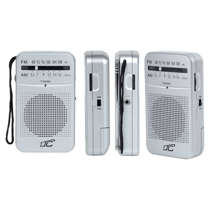 Radio portatile LTC Retro Lega con antenna telescopica