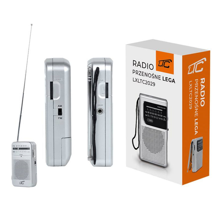 Radio portatile LTC Retro Lega con antenna telescopica