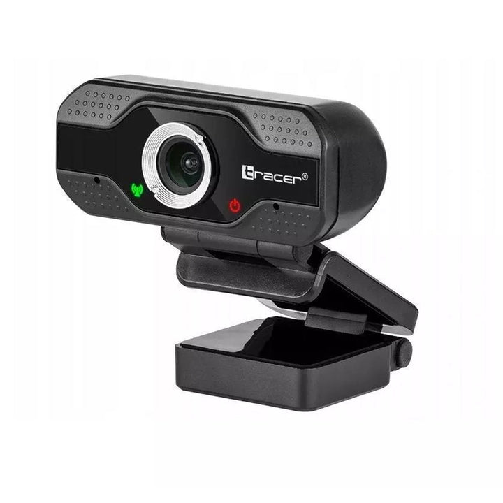 Tracer WEB007 Webcam USB con microfono FullHD 30 fps Campo visivo 120 ° Correzione della luce Videocamera streaming home office ...