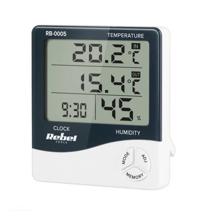 Rebel Tools RB-0005 stazione meteorologica domestica con misurazione dell'umidità