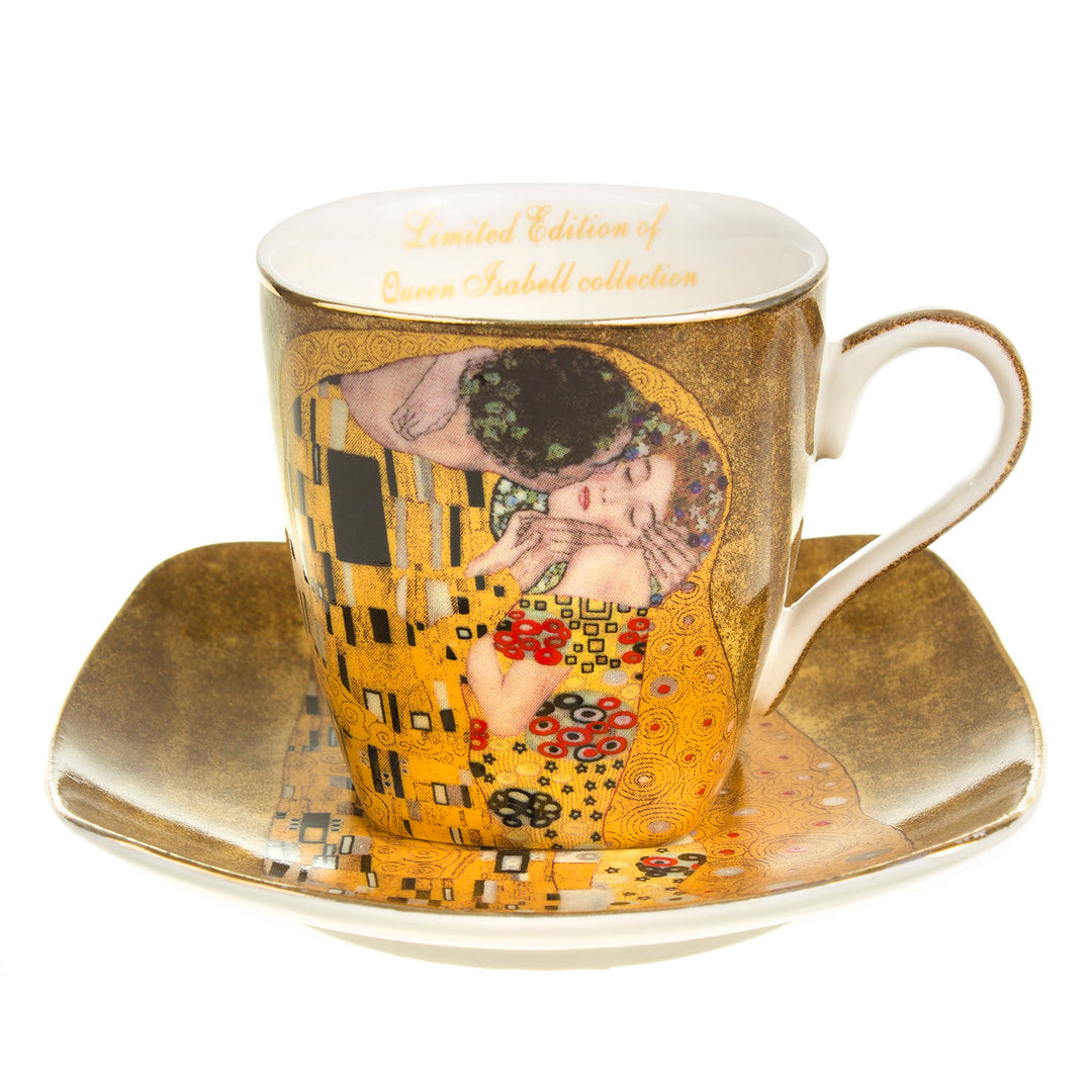 Set tazza espresso in porcellana con piattino idea per regalo perfetta !