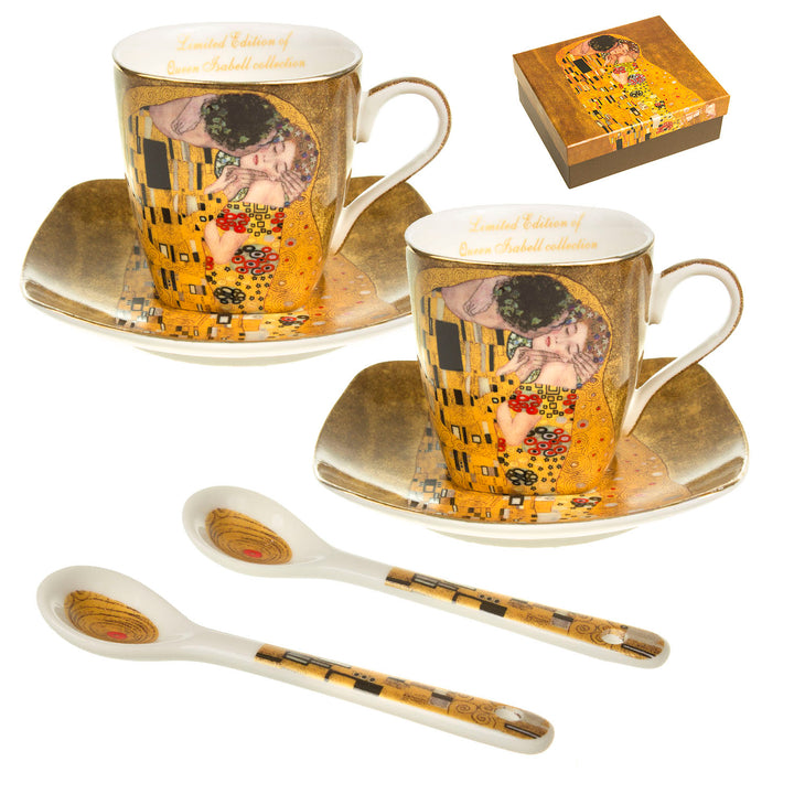 Set tazza espresso in porcellana con piattino idea per regalo perfetta !