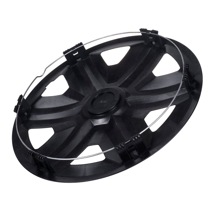 Set di coprimozzi ACTION da 14" doppio colore grafite/nero 4 pezzi