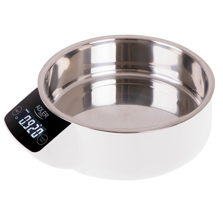 Adler AD 3166 Bilancia da cucina con bacinella Capacità: 900ml Funzione tara