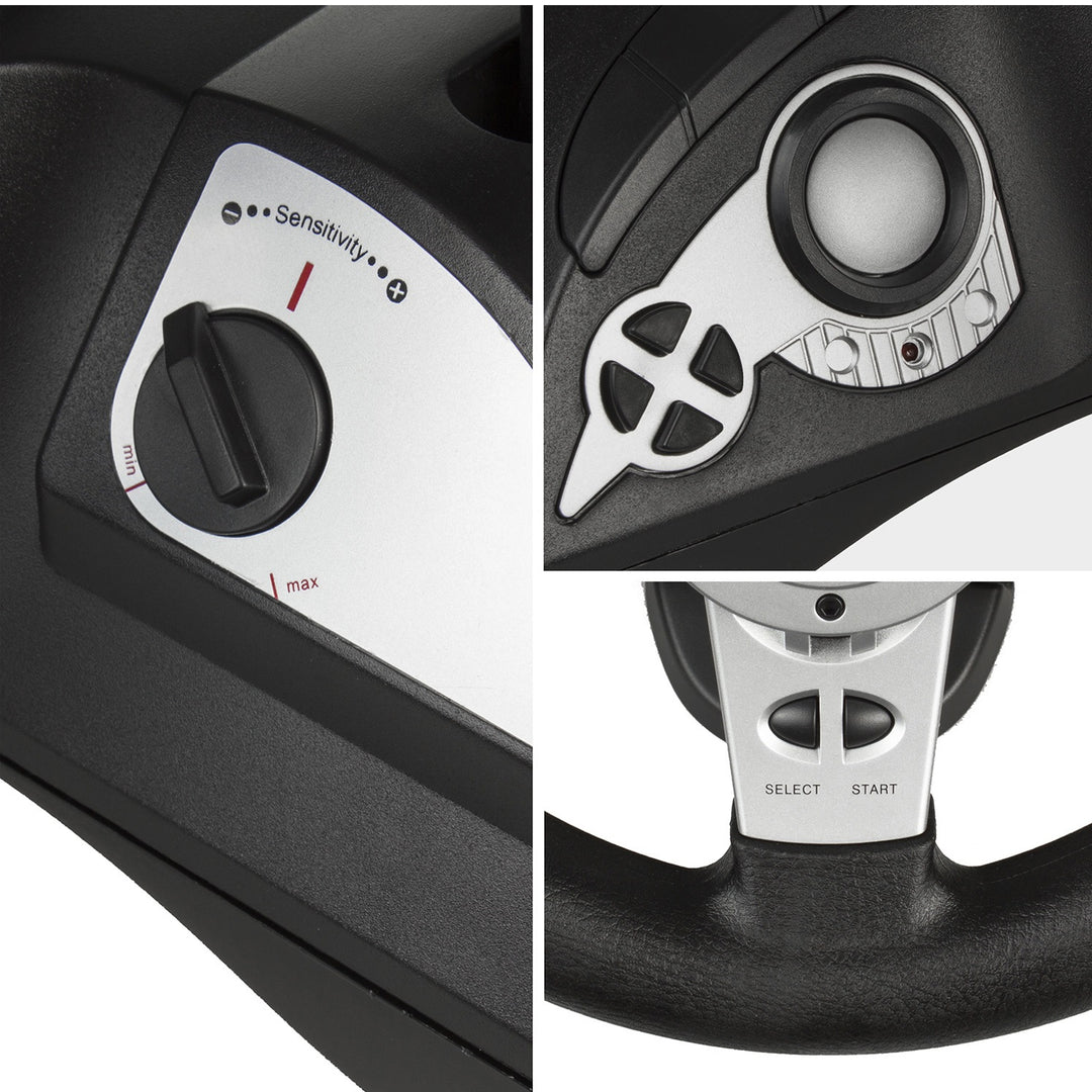 Volante NanoRS RS700 PS4 / PS3 /  Xbox One/ Xbox One S. / PC (X-INPUT / D-INPUT) / ANDROID 8IN