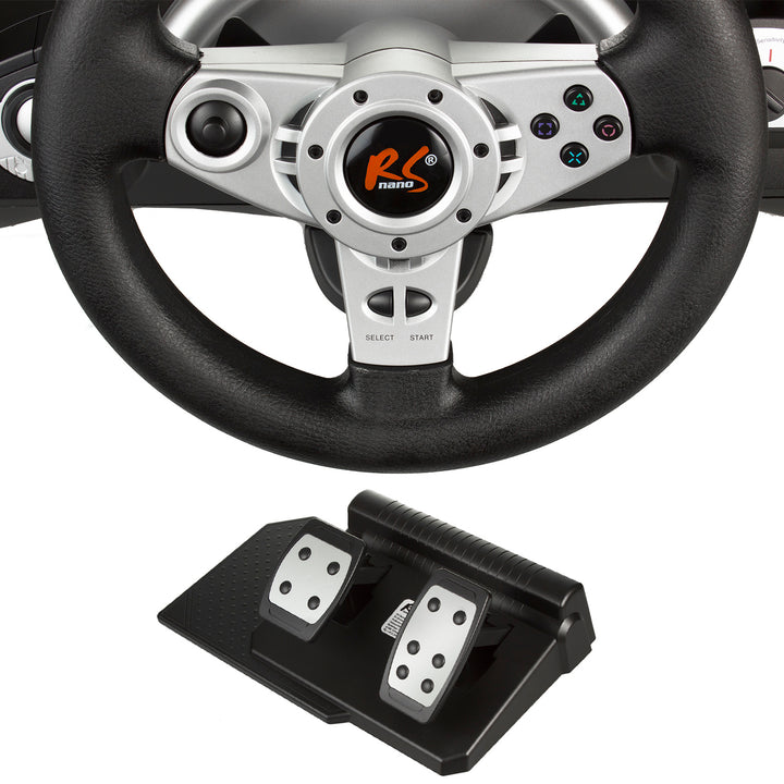 Volante NanoRS RS700 PS4 / PS3 /  Xbox One/ Xbox One S. / PC (X-INPUT / D-INPUT) / ANDROID 8IN