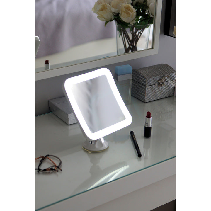 Specchio da bagno girevole con illuminazione a LED CR 2169