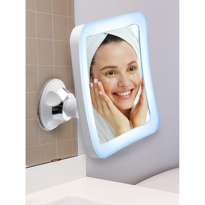 Specchio da bagno girevole con illuminazione a LED CR 2169