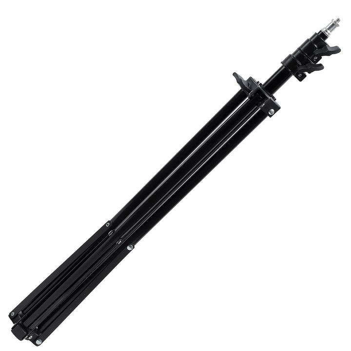 Maclean MC-163 stativo Treppiede per anello luminoso da 12 "altezza regolabile 62-190 cm Supporto per lampada con capacità di carico di 3 kg stativo per luce