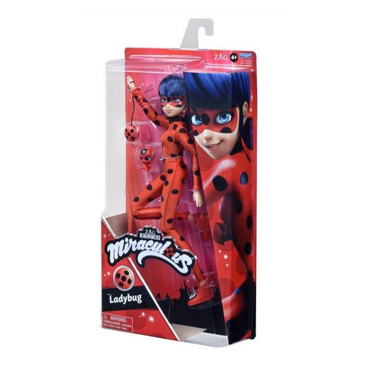 Bambola Miraculous Ladybug Coccinella che riproduce fedelmente un personaggio fiabesco