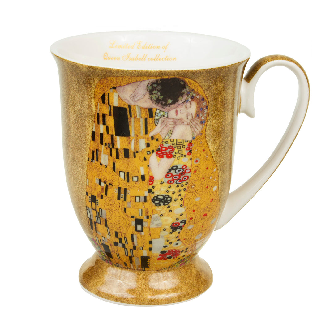 Set di 2 Tazze  da Caffà Idea Regalo per Coppia  250 ml Motivo di bacio" di Gustav Klimt