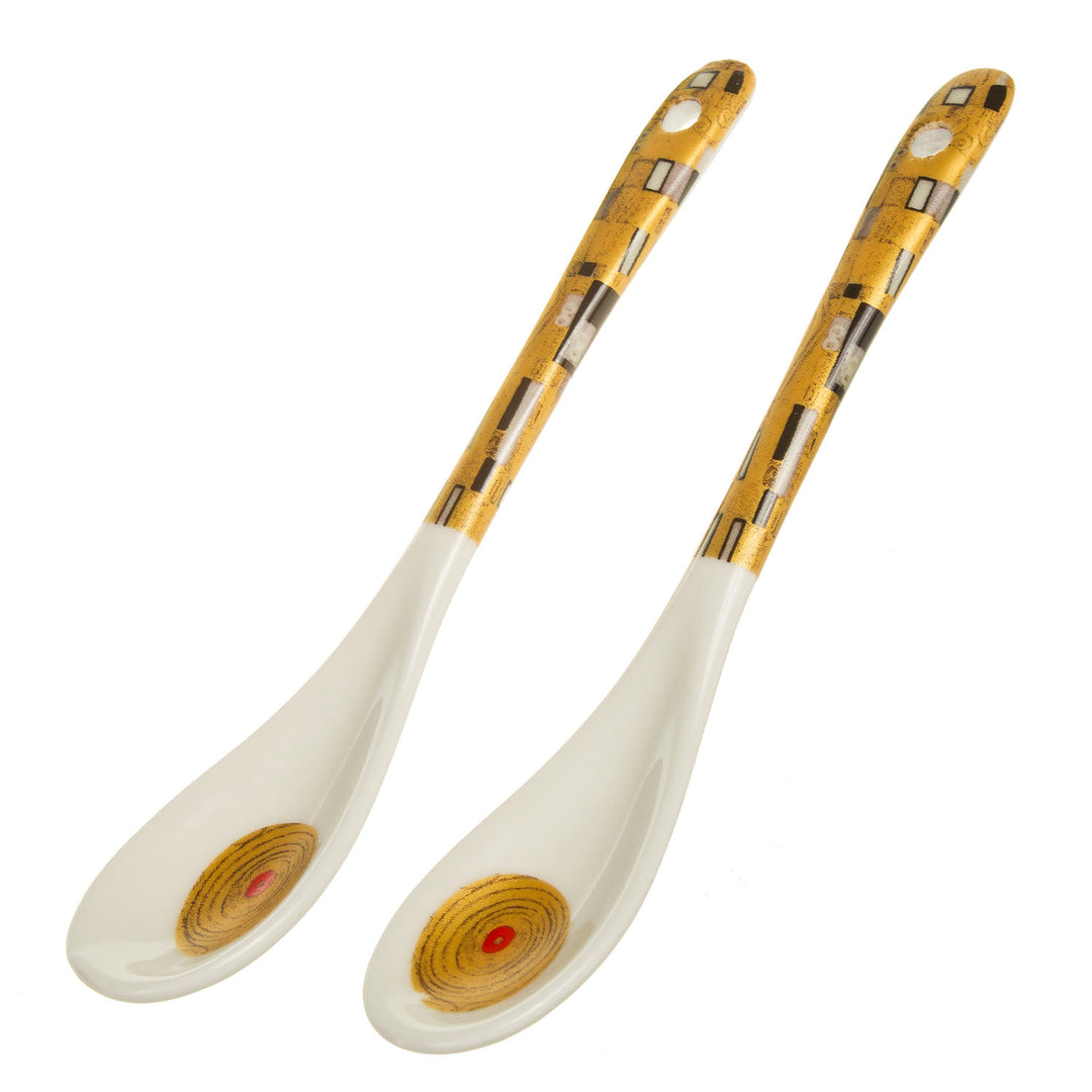 Set di 2 Tazze  da Caffà Idea Regalo per Coppia  250 ml Motivo di bacio" di Gustav Klimt