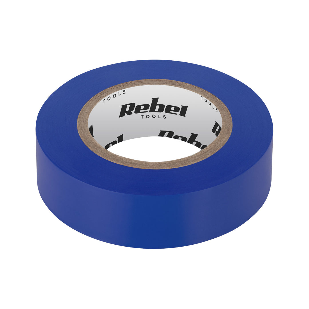 Nastro isolante adesivo REBEL (0,13 mm x 19 mm x 20 yd) blu