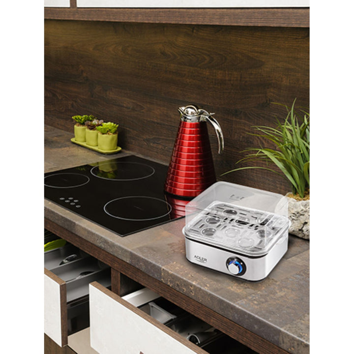 Cuocipasta automatico per la cottura di 8 uova Adler AD 4486 800W