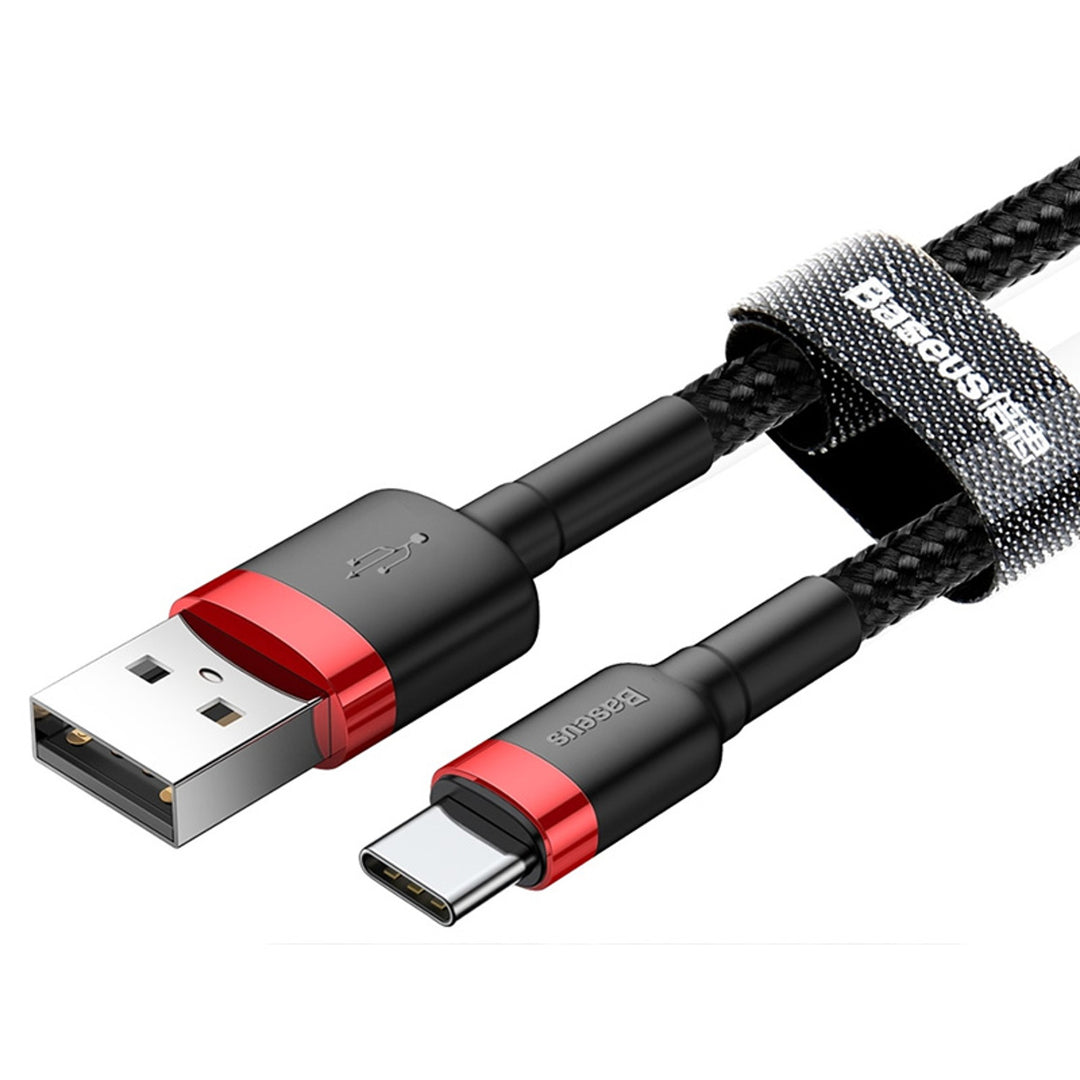 Cavo Baseus, USB tipo C, lunghezza 50 cm, 3A, nero, BASKBK46595
